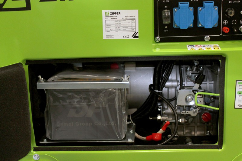 Agregat prądotwórczy Zipper ZI-STE7500DSH Diesel AVR 1x5000W 2 x